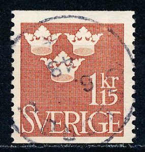 Sweden #286 Single Used
