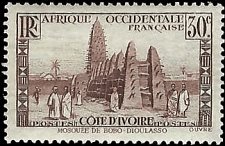 IVORY COAST   #122 MH (1)