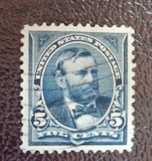 US Scott # 281; Used from 1898; XF centering