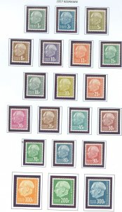 Saar #289-308 Mint (NH) Single (Complete Set)