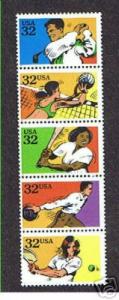#2961-65  VF NH SINGLES