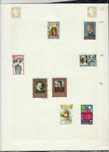 liechtenstein 1983/4/5/6 stamps page ref 17952