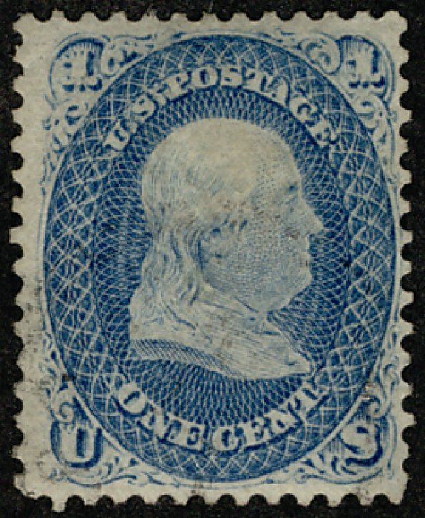 MALACK # 63 SCV $275 VF/XF OG LH, fresh well centered stamp, you do not see t...