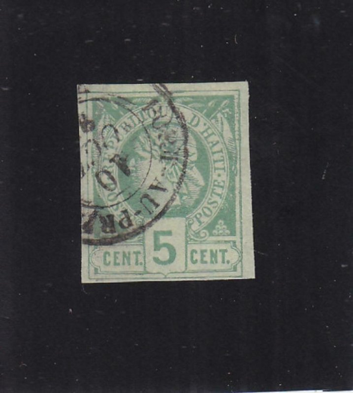 Haiti: Sc #4, Used (34907)