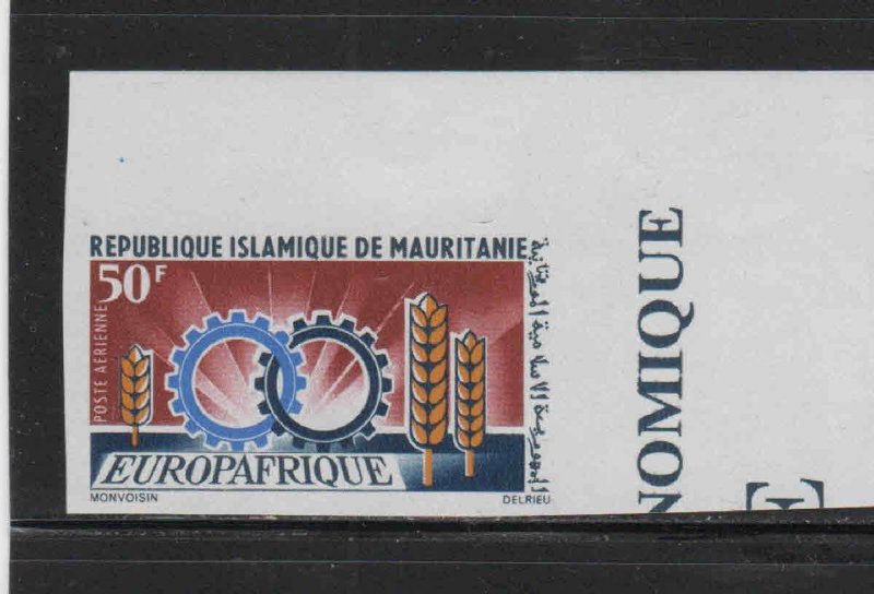 MAURITANIA #C59  1966  ECONOMIC AGREEMENT      MINT  VF NH  O.G IMP..