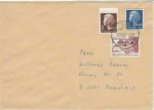 Denmark Multiple Assorted Stamps Cover ref R17970