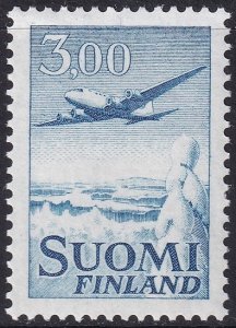 Finland 1963 Sc C9a air post MLH* type I