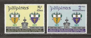 Philippines Scott catalog # 1103 & C102 Mint NH