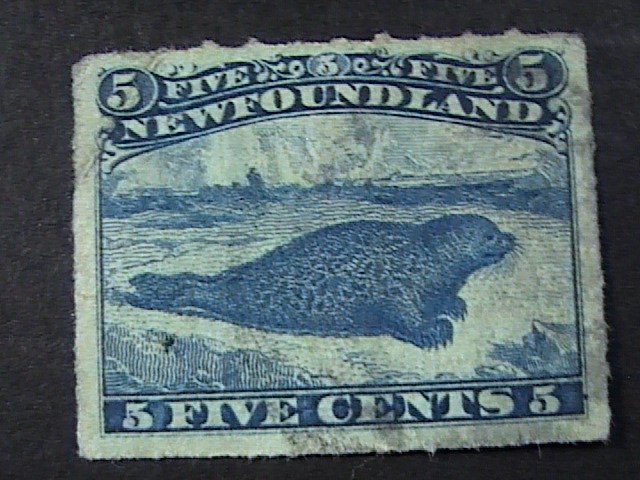 NEWFOUNDLAND # 40-USED------SINGLE------1876-79