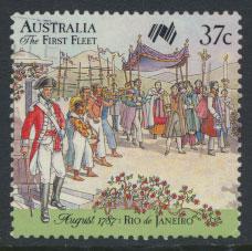 SG 1080  SC# 1027d  Used  - Australian Settlement 8th Issue