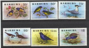 Barbuda 238-43 MNH Birds SCV23.40