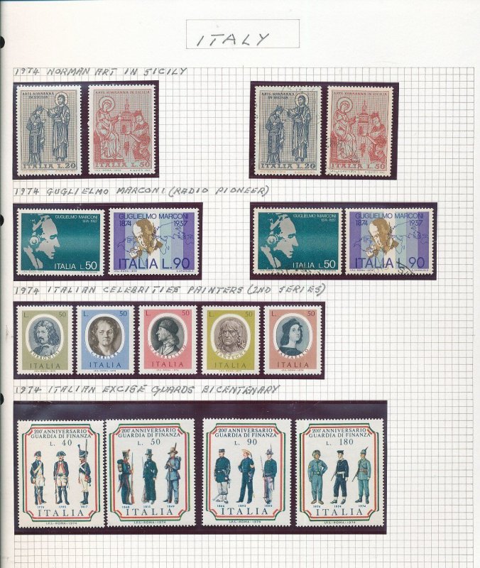 Egypt Italy Dubai Mongolia Mid/Modern M&U(Aprx 150)  TK863 