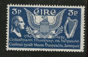 Ireland Scott 104 MNH** 1939 US Constitution 150th  CV$13