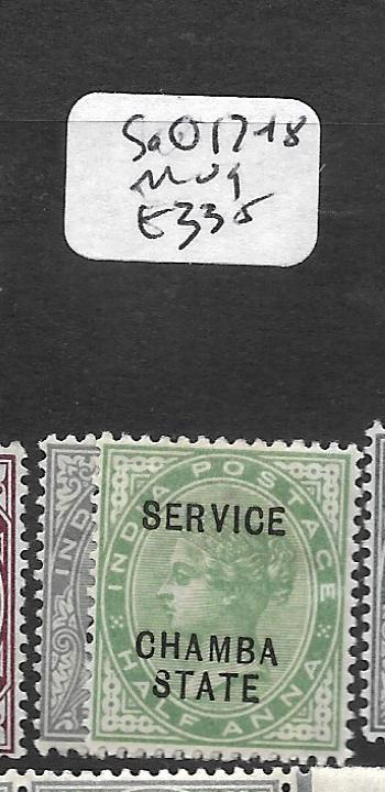 INDIA CHAMBA (P2602B) QV SERVICE  3P, 1/2A  SG O17-8  MOG