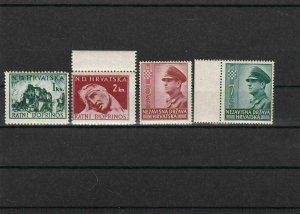 croatia mint never hinged stamps ref r11523