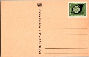 United Nations, Worldwide Government Postal Card, New York