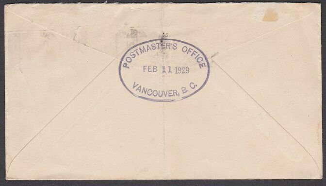 CANADA 1929 Airmail cover to London ' Via US air Mail' with 5c air..........T261