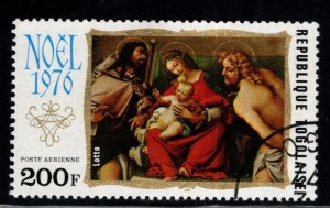 TOGO Scott C297 Favor Cancelled l Christmas 1976 top value of set