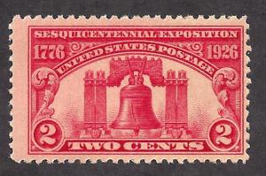 627 Mint,OG,NH... SCV $4.25