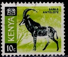 Kenya; 1966: Sc. # 21: O/Used Single Stamp