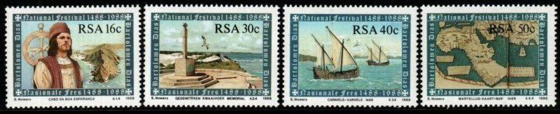 SOUTH AFRICA SG631/4 1988 500TH ANNIV OF CAPE OF GOOD HOPE MNH