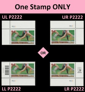 US 3397 Summer Sports 33c plate single P2222 (1 stamp) MNH 2000