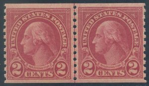 US Scott #599ALP Mint, VF, NH