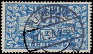Schleswig #O12, Incomplete Set, 1920, Used