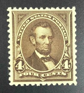 MOMEN: US STAMPS #254 MINT OG NH VF LOT #74692*