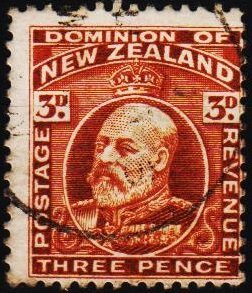 New Zealand. 1909 3d S.G.389  Fine Used