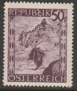 Austria 487, COUNTRY VIEWS, SINGLE, UNUSED, H OG. F-VF. (1130)