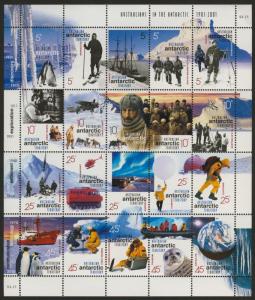 Australian Antarctic Terr L117 MNH Explorers, Ships, Birds, Penguin, Seal, Dogs