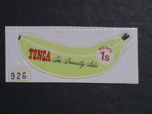 ​TONGA-1978-SC#508- LOVELY BANANA DIE CUT MNH VERY FINE, LAST ONE