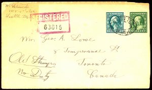 U.S. #365/343 USED ON COVER