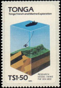 Tonga #597-600, Compete Set, 1985, Petroleum, Never Hinged