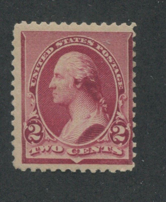 1890 US Stamp #219D 2c Mint Average Original Gum Catalogue Value $160