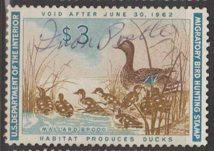 U.S. Scott #RW28 Duck Stamp - Used Single