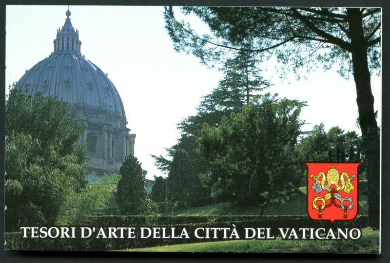 VATICAN Sc#917a-920a 1993 Architecture Booklet Mint OG NH