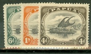 IW: Papua New Guinea 28-33, 31a mint CV $150; scan shows only a few