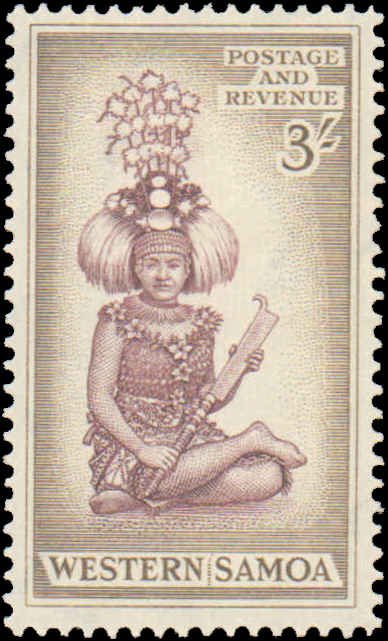 Samoa #203-212, Complete Set(10), 1952, Hinged