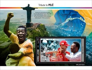 2023/01 - SIERRA LEONE - PELE   I                  1V  complet set    MNH **