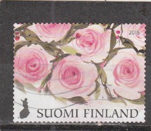 Finland  Scott#  1565c  Used  (2018 Peonies)