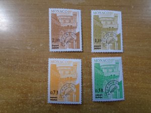 Monaco  #   1095-98   MNH