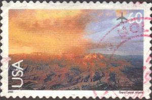 US Used 60 cent Scott# C135 Grand Canyon, Arizona VF