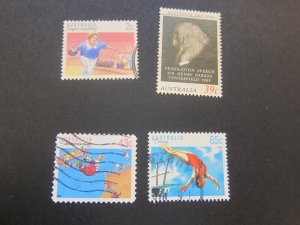 Australia 1989 Sc 1105,1107a,1119,1123 FU