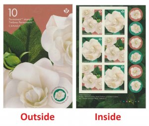 Canada 3170a Gardenia P pane 6 MNH 2019