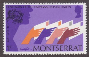 Montserrat 306  UPU 1974
