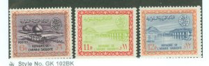 Saudi Arabia #271/296/297 Unused