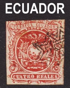 Ecuador Scott 6a Fine used. FREE...