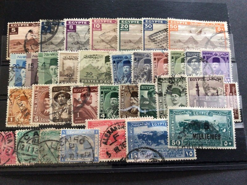 Egypt Vintage used  Stamps  Ref 63227 